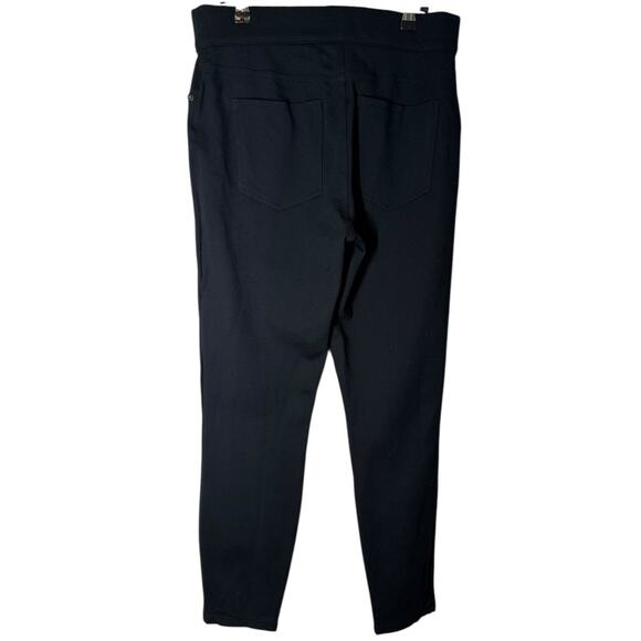 Spanx The Perfect Pant Ankle 4 Pocket Black Ponte Knit Large Classic Minimal - Picture 6 of 10
